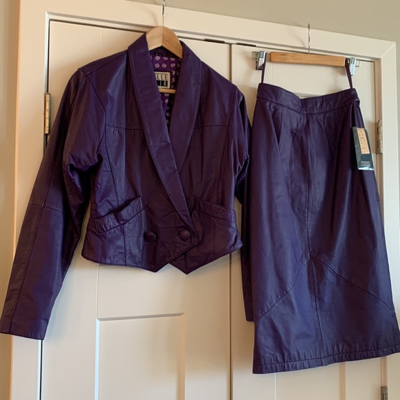 Vintage Genuine Leather Set - Picture 3 of 9